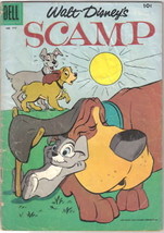 Walt Disney's Scamp Four Color Comic Book #777 Dell Comics 1957 VERY GOOD - £9.30 GBP