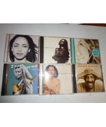 CD LOT OF 6 Music CDs Sade, Celine Dion, Kenny G, Joan Osborne, Havens - $23.76