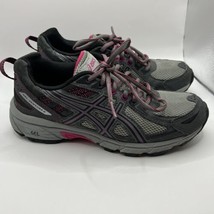 Asics Womens Gel Venture 6 T7G6N Gray Running Shoes Sneakers Size 7 - £19.29 GBP