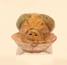 Chinese tomb Offering Food Model of a Boars Head on a Platter - £174.65 GBP