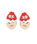 BeginAgain Color &#39;N Eggs Matching Puzzle - Bilingual Wooden Colors - 2 a... - $244.43 MXN