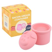 Extra Large Pink Pig-Shaped Grease Container - Novelty Bacon Grease Cont... - $33.99