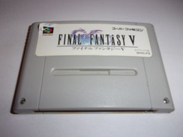 Final Fantasy V - Nintendo Super Famicom NTSC-J - Squaresoft 1992 - £8.07 GBP