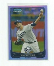 David Price (Tampa Bay Rays) 2012 Bowman Chrome Refractor Parallel Card #16 - £3.93 GBP