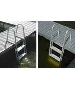 3-Step Heavy Duty Pontoon Dock Anodized Aluminum Ladder - £109.34 GBP