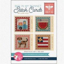 Buzzing Bonnet Stitch Cards - Set E by It&#39;s Sew Emma &amp; Lori Holt (ISE419) - $43.51