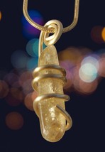 Kundalini African Congo Citrine Lemurian Pendant, Genuine South Africa #312 - €38,86 EUR