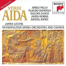 Verdi: Aida-Highlights [Audio CD] Giuseppe Verdi; Metropolitan Opera Orchestra &amp; - £7.84 GBP