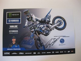 Dean Ferris supercross motocross signed autographed 11x17 Poster COA - £76.22 GBP