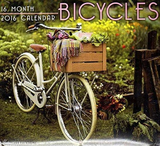 Primary image for 2016 16 Month Mini Wall Calendar (Bicycles)