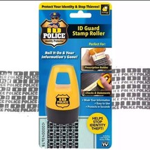 ID Police Identity Protection Roller Stamp by BulbHead - Helps Stop ID T... - £11.40 GBP