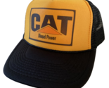 Vintage Cat Diesel Power Hat Caterpillar Tractor Trucker Hat snapback Go... - $17.59