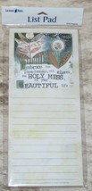 LEANIN TREE Embrace Chaos, Holy Mess of Beautiful Life #61759~Magnetic List Pad~ - £6.93 GBP