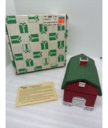 Vintage 1992 Figi’s Gifts Cheese Red Country Barn Trinket Box Candy Hold... - £9.71 GBP