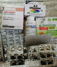 Magnesium 400 & Vitamin B-6, Vitamins A-Z, Immune Forte Direct Zinc Selenium De - $14.70+