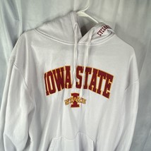 Vintage Stadium Brand Iowa State Embroidered NCAA Warm Hoodie Mens Size XXL - $44.05