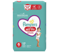 Pampers Cruisers 360 Diapers Jumbo Pack Size 6 17.0ea - £23.54 GBP