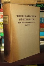 Kittel, Gerhard Theologisches Worterbuch Zum Neuen Testament Volume Vi Vintage C - £88.24 GBP