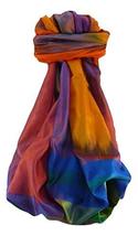 Varanasi Ekal Premium Silk Long Scarf Heritage Bandhi 9 by Pashmina &amp; Silk - £28.40 GBP