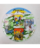 Vintage Missouri Recreational Ceramic Drink Coaster 4 Inch Collectible - $25.26 CAD
