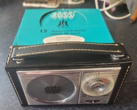 Vintage Early 1960&#39;s Ross RE-102  12 Transistor AM Radio Box Set Works! - £33.54 GBP