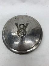 1934 Ford Car Pickup Truck Stainless Hubcap V8 Logo One Ring Wheel Original - $33.66