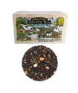 Metropolitan Tea Co HOLIDAY WINTER Sweet Spiced Ceylon 25 Teabags, Wood ... - £9.88 GBP