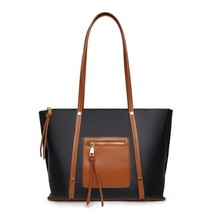 Ladies Leather  Bags Women&#39;s Bag Vintage Women Tote Large Capacity Commuter Bag  - £158.95 GBP
