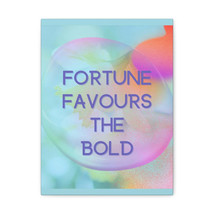 Inspirational Wall Art Fortune Favors The Bold Motivation Wall Decor for Home O - £60.74 GBP+