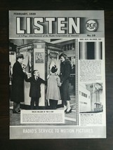 Vintage 1939 RCA Victor Electric Tuning Radio 4-Page Original Ad - 422 - £7.58 GBP