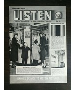 Vintage 1939 RCA Victor Electric Tuning Radio 4-Page Original Ad - 422 - £7.46 GBP