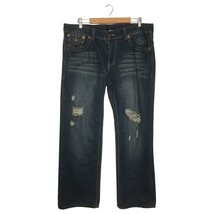 True Religion Jeans Mens 40 Billy Super T Flap Pocket Distressed Medium ... - $47.51