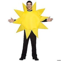 Sunshine Costume Adult Yellow Tunic Sunny Day Sun Halloween One Size GC6303 - £54.72 GBP