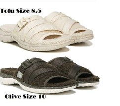 Dr. Scholl&#39;s American Lifestyle Adelle Slide Sandals Sizes 8.5-Tofu &amp; 10... - £22.37 GBP