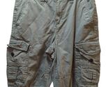 Urban Pipeline men's 29 Gray cargo shorts classic length cotton - $15.42