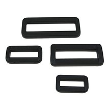 Bluemoona 20 PCS - Rectangle Plastic Dee Ring D webbing Belt ribbon buck... - £4.78 GBP