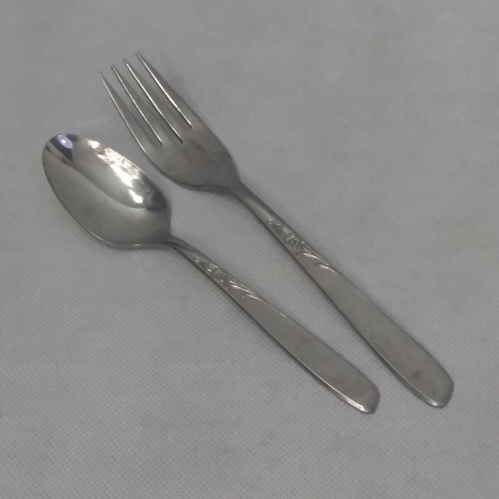 Primary image for Oneida Spice Dinner Fork Teaspoon Stainless Steel