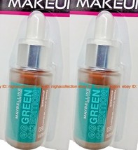 ( Lot 2 ) Maybelline Green Edition Superdrop Tinted Oil Makeup Foundatio... - $328.21 MXN