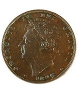 1826 Grande-Bretagne Farthing George V VF État British Foreign Pièce de ... - $73.82