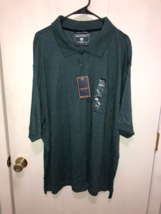 NWT Architect Mens Big &amp; Tall 3X Short Sleeve Polo Shirt w/ Pocket - $13.85
