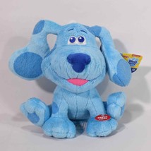 Barking Blues Clues &amp; You Talking Puppy Dog 7&quot; Plush Stuffed Animal With Tag 122 - £11.61 GBP