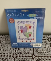 Janlynn 2005 Counted Cross Stitch Kit 015-0231 Look With Your Heart Bran... - £8.77 GBP