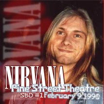 Nirvana Pine Street Theatre CD February 09, 1990 Portland Oregon Very Rare  - £15.95 GBP