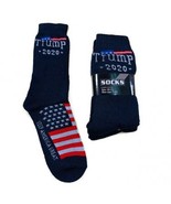 3 Pair Trump 2020 Keep America Great Mens Crew or Ankle Socks Blue 3-Pac... - £15.91 GBP