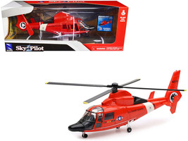 Eurocopter Dauphin HH65C Red Coast Guard Sky Pilot Diecast - €34,96 EUR