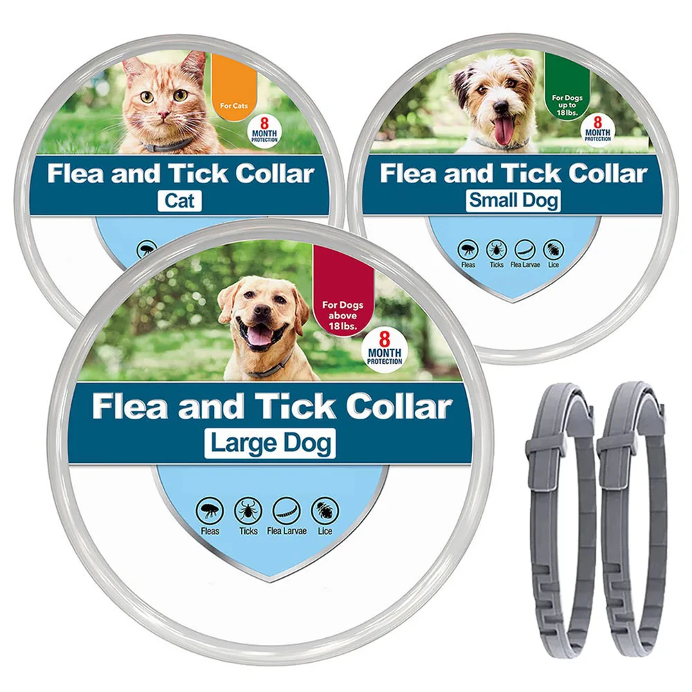 New 38/70cm Pet Anti Flea Ticks Anti-parasitic Dog Collar 8 Month Protec... - $11.23+