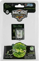 World&#39;s Smallest Rick and Morty Mr. Poopybutthole Micro Action Figure NE... - £9.15 GBP
