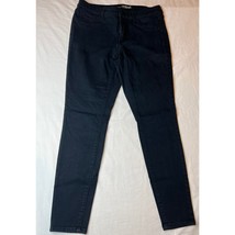 Universal Thread Jeans Womens Size 8 29 R Black Jeggings Stretch Mid Ris... - $8.60