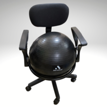 AeroMat Ball Chair Deluxe with Exercise Ball Black - $69.30