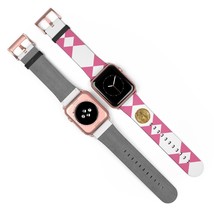 Pink Mighty Morphin Pterodactyl Dinozord Power Coin Watch Band - £37.22 GBP